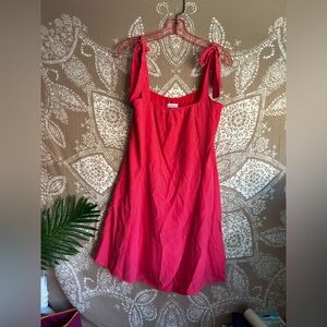 S’EDGE Hot Pink Mini Dress